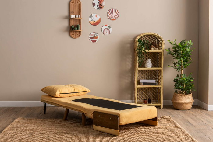 Atelier Del Sofa Cosmo Single - Amarillo Mostaza